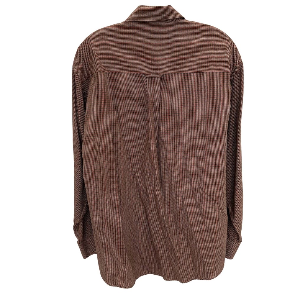 Pendleton Micro Houndstooth Wool Blend Button Fro… - image 4